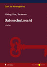 Buchcover Datenschutzrecht