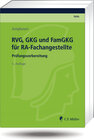 Buchcover RVG, GKG  und FamGKG für RA-Fachangestellte