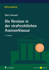 Buchcover Die Revision in der strafrechtlichen Assessorklausur