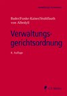 Buchcover Verwaltungsgerichtsordnung, eBook