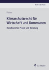 Buchcover Klimaschutzrecht für Wirtschaft und Kommunen