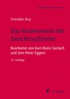 Buchcover Das Kostenwesen der Gerichtsvollzieher, eBook
