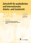 Buchcover ZIAS 1/2022