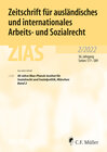 Buchcover ZIAS 2/2022
