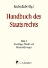 Buchcover Handbuch des Staatsrechts - Neuausgabe