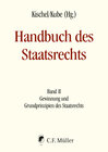 Buchcover Handbuch des Staatsrechts - Neuausgabe