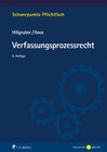 Buchcover Verfassungsprozessrecht