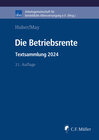 Buchcover Die Betriebsrente