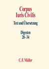 Buchcover Corpus Iuris Civilis V