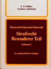 Buchcover Strafrecht Besonderer Teil. Ein Lehrbuch