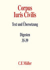 Buchcover Corpus Iuris Civilis VI