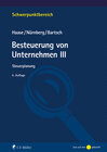 Buchcover Besteuerung von Unternehmen III