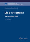 Buchcover Die Betriebsrente
