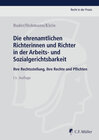 Buchcover Die ehrenamtlichen Richterinnen und Richter in der Arbeits- und Sozialgerichtsbarkeit