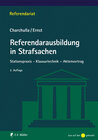 Buchcover Referendarausbildung in Strafsachen