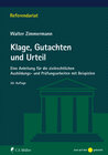 Buchcover Klage, Gutachten und Urteil