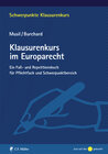 Buchcover Klausurenkurs im Europarecht