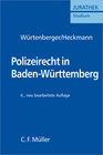 Buchcover Polizeirecht in Baden-Württemberg