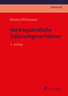 Buchcover Vertragsärztliche Zulassungsverfahren