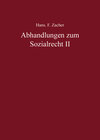 Buchcover Hans F. Zacher - Abhandlungen zum Sozialrecht II