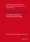 Buchcover Moderne Konfliktformen