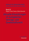 Buchcover Aktuelle Entwicklungen im europäischen Vertrags- und Gesellschaftsrecht