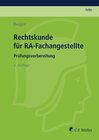 Buchcover Rechtskunde für RA-Fachangestellte