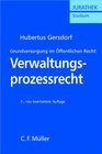 Buchcover Grundversorgung im Öffentlichen Recht: Verwaltungsprozessrecht