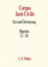 Buchcover Corpus Iuris Civilis III
