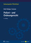 Buchcover Polizei- und Ordnungsrecht