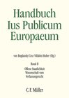 Buchcover Handbuch Ius Publicum Europaeum