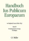 Buchcover Ius Publicum Europaeum