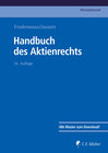 Buchcover Handbuch des Aktienrechts