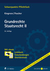 Buchcover Grundrechte. Staatsrecht II