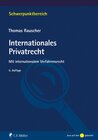 Buchcover Internationales Privatrecht