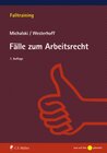 Buchcover Übungen und Fälle zum Arbeitsrecht