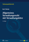 Buchcover Allgemeines Verwaltungsrecht mit Verwaltungslehre