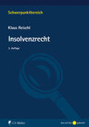 Buchcover Insolvenzrecht