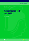 Buchcover Allgemeiner Teil des BGB