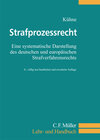 Buchcover Strafprozessrecht