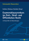 Buchcover Examensklausurenkurs im Zivil-, Straf- und Öffentlichen Recht