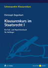 Buchcover Klausurenkurs im Staatsrecht I