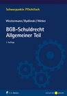 Buchcover BGB-Schuldrecht Allgemeiner Teil