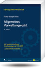 Buchcover Allgemeines Verwaltungsrecht