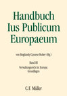 Buchcover Ius Publicum Europaeum