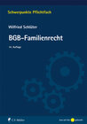 Buchcover BGB-Familienrecht