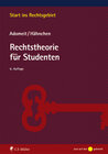 Buchcover Rechtstheorie für Studenten