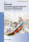 Buchcover Mathematik für das Berufliche Gymnasium in Niedersachsen