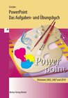 Buchcover PowerPoint - Das Aufgaben- und Übungsbuch