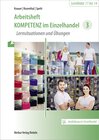 Buchcover Arbeitsheft Kompetenz im Einzelhandel 3